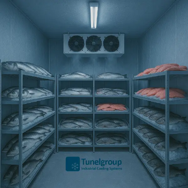 cold room for fish